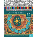 Coloring Book For Grown-Ups: Moons & Stars Mandala Coloring Book
