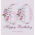 Happy 60th birthday guest book (hardback)