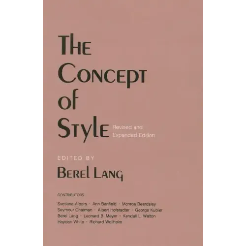 The Concept of Style