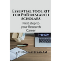 Essential tool kit for PhD research scholars