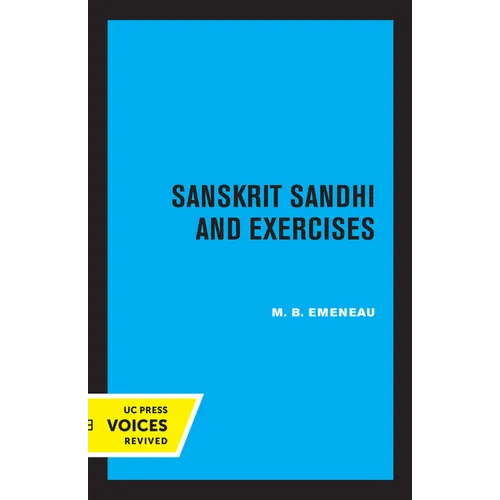 Sanskrit Sandhi and Exercises, Revised Edition