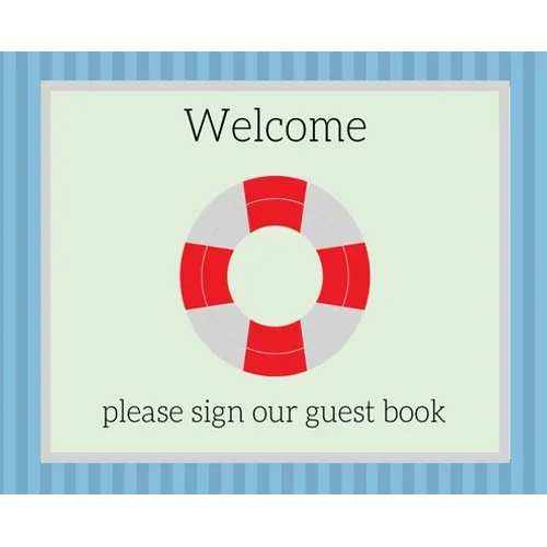 Guest Book for vacation home (Hardcover)