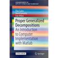 Proper Generalized Decompositions: An Introduction to Computer Implementation with MATLAB