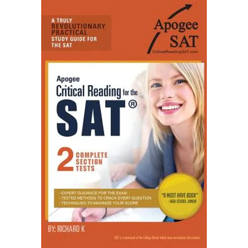 Apogee Critical Reading for the SAT
