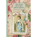 Junk Journal Lovely Ladies Themed Signature: Full color 6 x 9 slim Paperback with ephemera to cut out and paste in - no sewing needed!