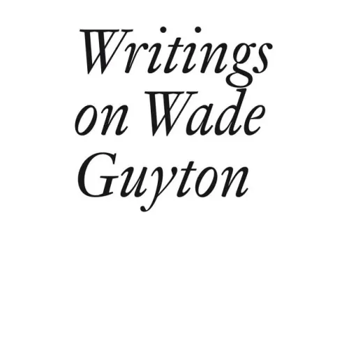 Writings on Wade Guyton