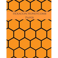 Hexagon Honeycomb Paper: Hex paper (or honeycomb paper), This Small hexagons measure .2" per side.100 pages, 8.5 x 11.GET YOUR GAME ON: -)
