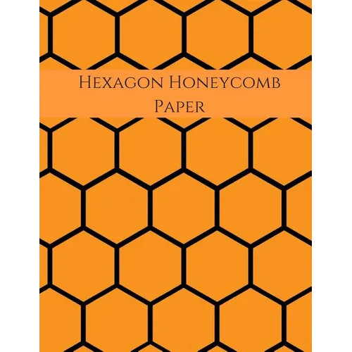 Hexagon Honeycomb Paper: Hex paper (or honeycomb paper), This Small hexagons measure .2" per side.100 pages, 8.5 x 11.GET YOUR GAME ON: -)