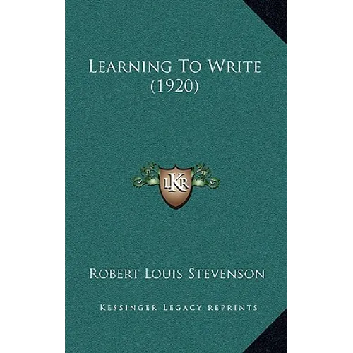 Learning To Write (1920)