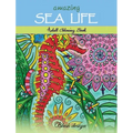 Amazing Sea Life: Adult Coloring Book