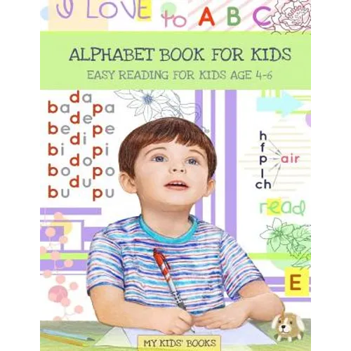 Alphabet book: Easy reading for kids Aged 4 - 6