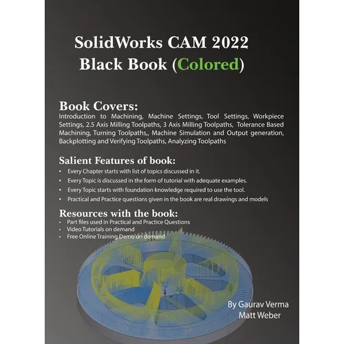 SolidWorks CAM 2022 Black Book (Colored)
