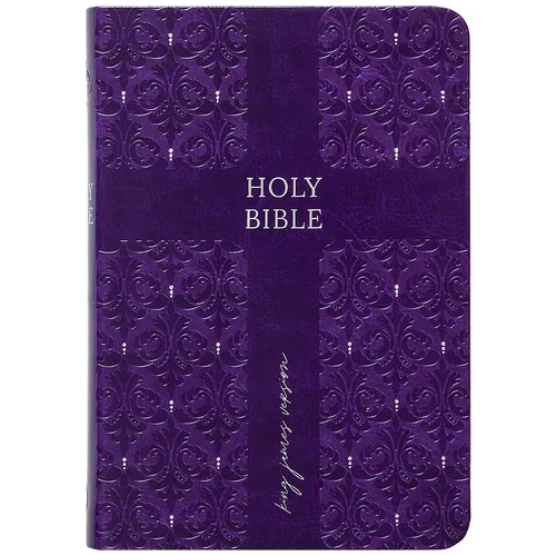 KJV Holy Bible Compact Amethyst