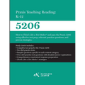 Praxis Teaching Reading: K-12 (5206): How to Think Like a Test Maker and pass the Praxis 5206 using effective test prep, relevant practice questions,
