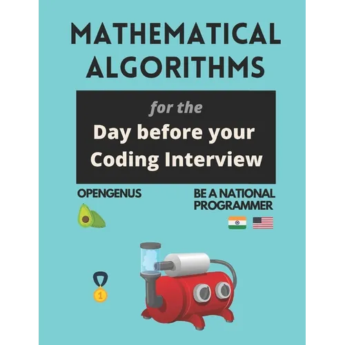 Mathematical Algorithms for the day before your coding interview