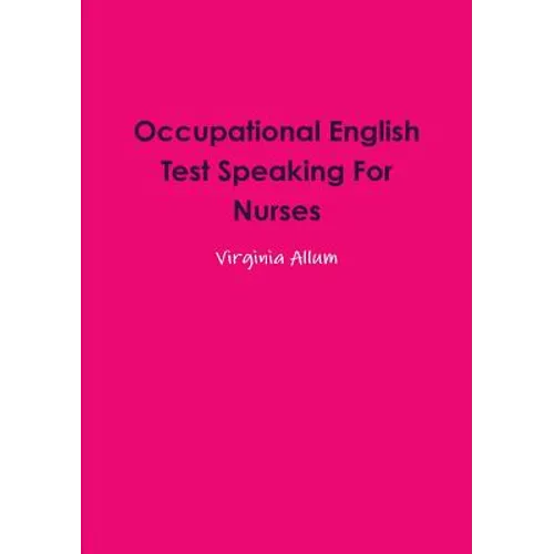 Occupational English Test Speaking For Nurses