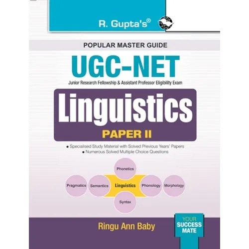 Ugcnet: Linguistics (Paper II) Exam Guide