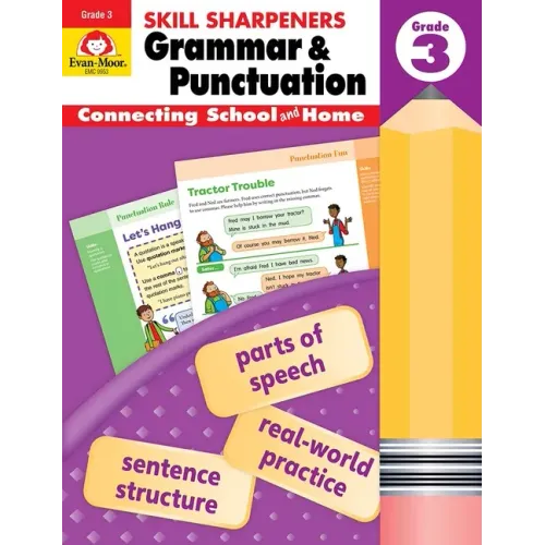 Skill Sharpeners: Grammar & Punctuation, Grade 3 Workbook