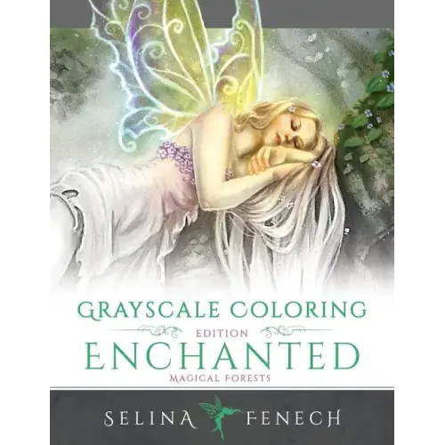 Enchanted Magical Forests - Grayscale Coloring Edition