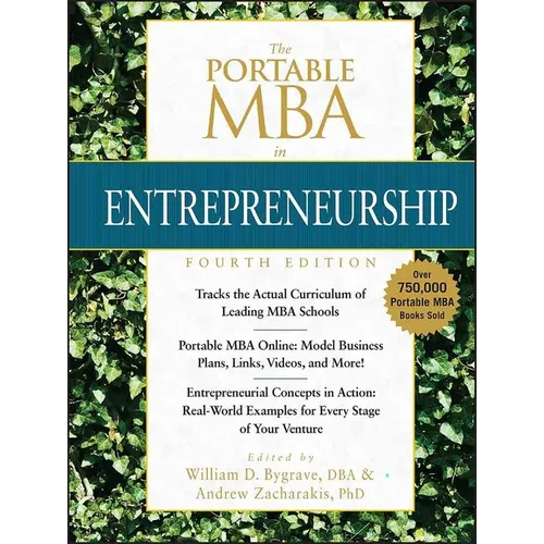 The Portable MBA in Entrepreneurship