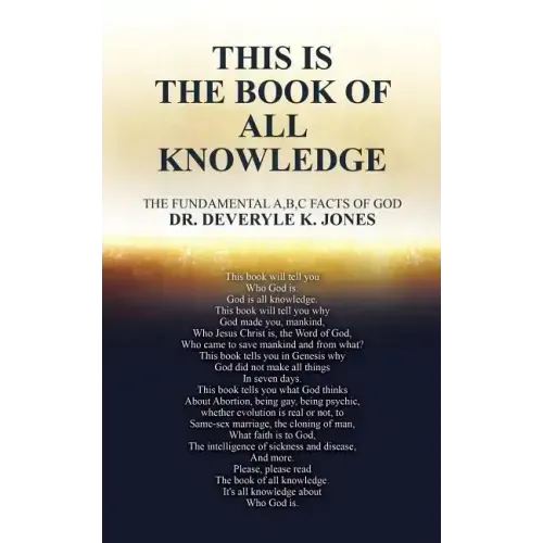 This Is the Book of All Knowledge