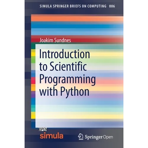 Introduction to Scientific Programming with Python