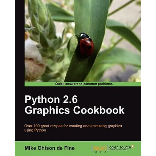 Python 2.6 Graphics Cookbook