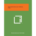 The Rosicrucian Forum, 1934