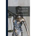Essays in Taxation
