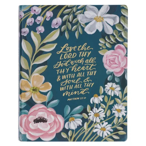 KJV Note-Taking Bible LP Faux Leather Love the Lord Matt. 22:37 - Hardcover