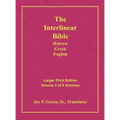 Interlinear Hebrew Greek English Bible-PR-FL/OE/KJV Large Print Volume 3