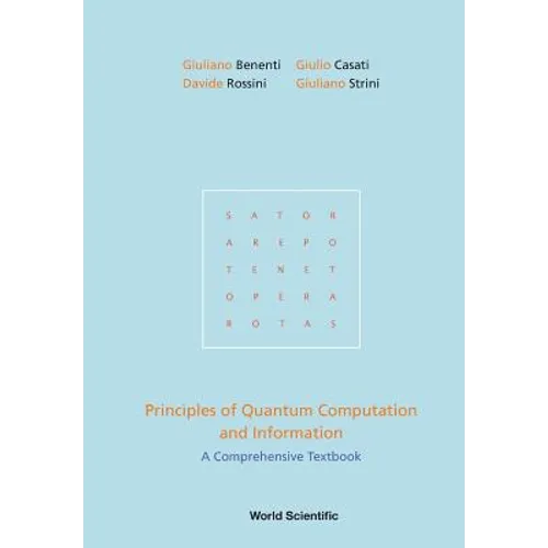 Principles of Quantum Computation and Information