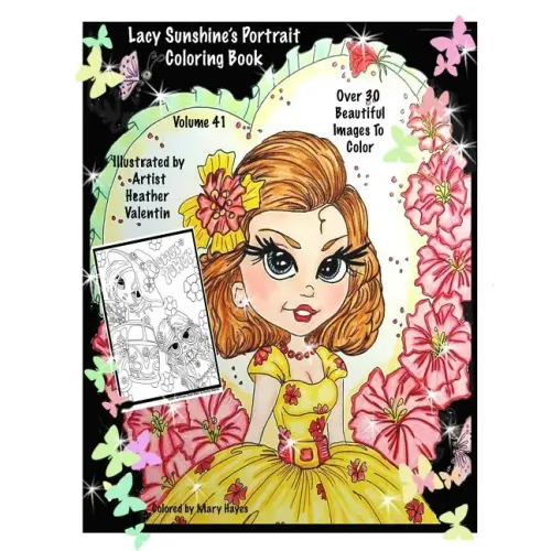 Lacy Sunshine's Portrait Coloring Book