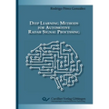 Deep Learning Methods for Automotive Radar Signal Processing