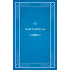 Rvr 1960 Biblia Económica de Evangelismo, Azul Tapa Rústica - Paperback