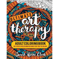 Ultimate Art Therapy: Adult Coloring Book: 60 stress relieving designs for you to color
