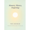 Memory, History, Forgetting