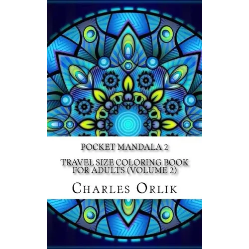 Pocket Mandala 2 - Travel Size Coloring Book for Adults (Volume 2)
