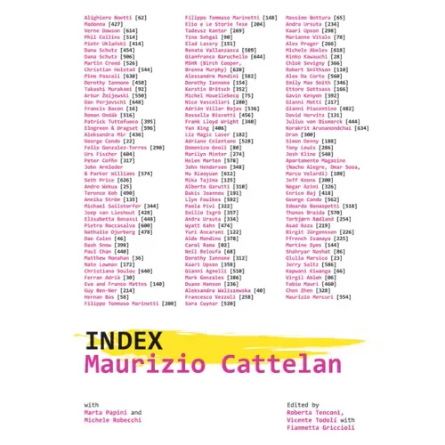 Maurizio Cattelan: Index