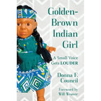 Golden-Brown Indian Girl - Paperback