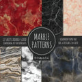 Marble Patterns Scrapbook Paper Pad 8x8 Scrapbooking Kit for Papercrafts, Cardmaking, Printmaking, DIY Crafts, Stationary Designs, Borders, Background