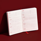 Wine Folly Wine Journal Guided Wine Tasting Notes (5" x 7" B6 Notebook) - Features 4 Step Tasting Method, Wine Color Reference Card, and Page Marker (Black)-1