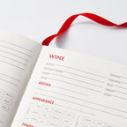 Wine Folly Wine Journal Guided Wine Tasting Notes (5" x 7" B6 Notebook) - Features 4 Step Tasting Method, Wine Color Reference Card, and Page Marker (Black)-3