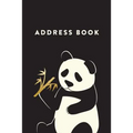 Address Book: Panda, 6x9, 130 Pages, Professionally Designed