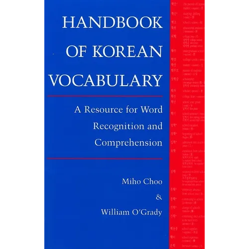 Choo: Handbk of Korean Voc Paper