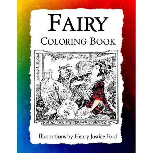 Fairy Coloring Book: Art Nouveau Illustrations by Henry Justice Ford