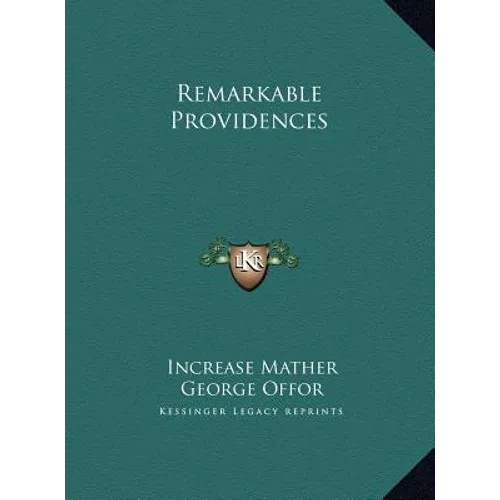 Remarkable Providences