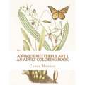 Antique Butterfly Art I: An Adult Coloring Book