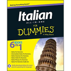 Italian All-In-One for Dummies - Paperback