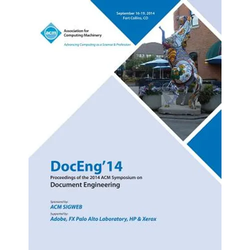 DocEng14 14th ACM SIGWEB International Symposium on Document Engineering